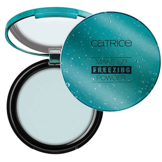 catrice freezing pudr limitka active warrior pruhledny pudr