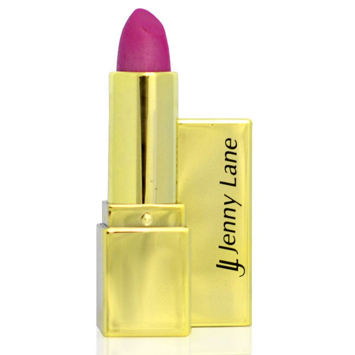 JENNY LANE Lipstick Gold & Classic UV 04 Klasická fialovo vínová rtěnka Orchid 5g