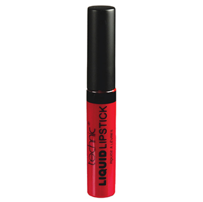 TECHNIC Liquid Lipstick MATTE Tekutá matná rtěnka červená RED RUSSIAN 10ml