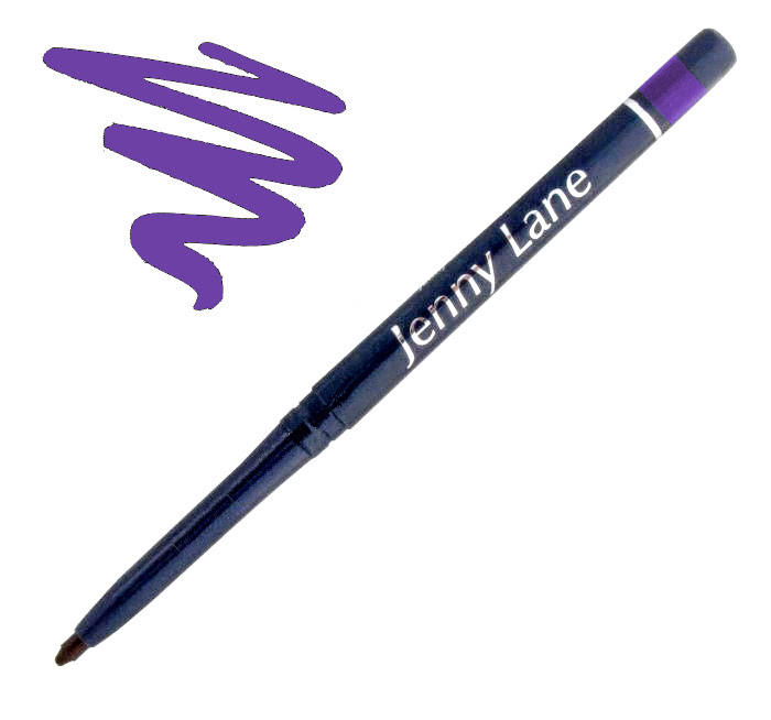 JENNY LANE lila fialová tužka na oči automatická vysouvací voděodolná 2g